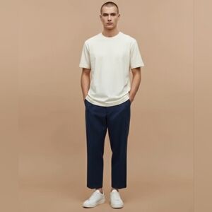 $60 Mode of One Mens Relaxed-Fit Trousers Pant